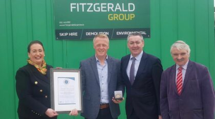 Limerick Businessman Honored as Ireland’s Waste Industry Leader